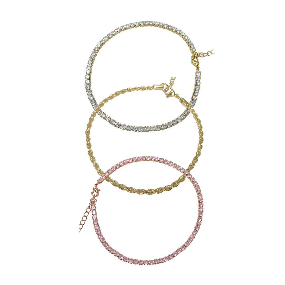 "IT GIRL" ANKLET SET