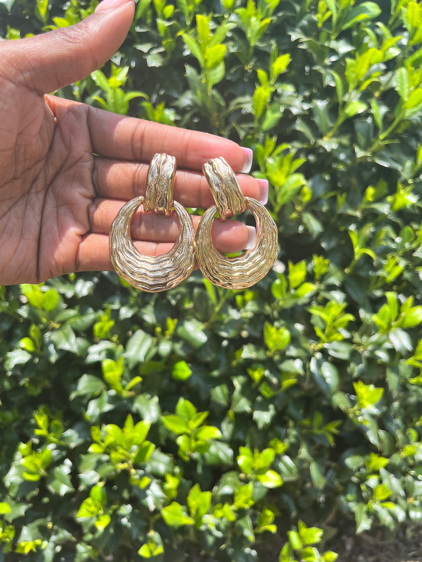 GIONNA GOLD DROP EARRINGS