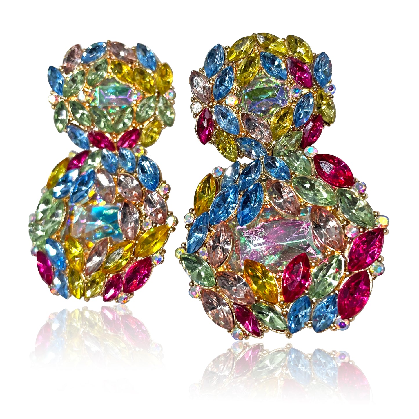 "CAPRI" MULTICOLOR DROP EARRINGS