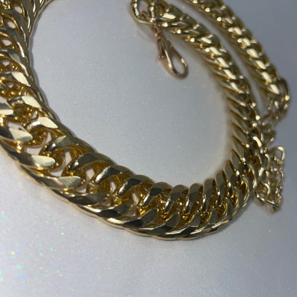 Arika Stainless Steel Twisted Chain Necklace